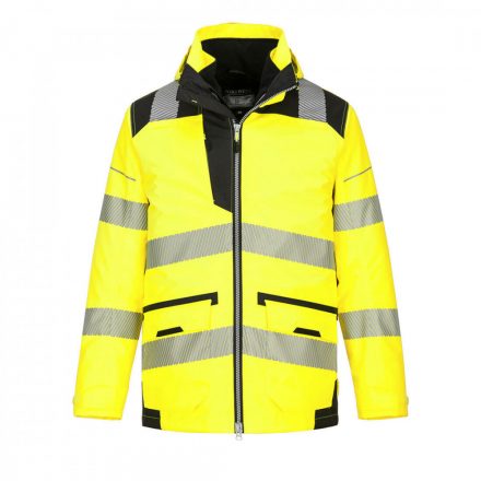 Portwest PW3 Hi-Vis 5-in-1 kabát PW367 - sárga/fekete - 5XL