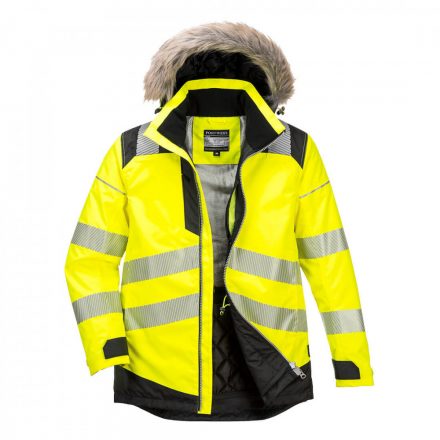 Portwest PW3 Hi-Vis Parka télikabát PW369 - sárga / fekete - 4XL