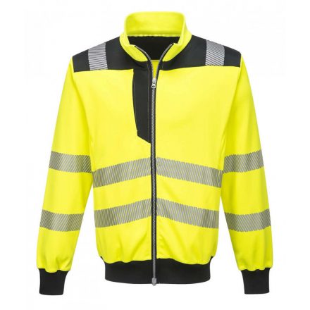 Portwest PW370 - PW3 Hi-Vis pulóver - L - sárga/fekete