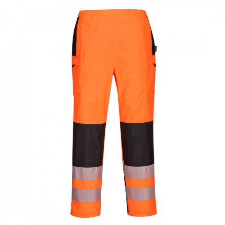 Portwest PW3 Hi-Vis női eső nadrág PW386 - narancs/fekete - S