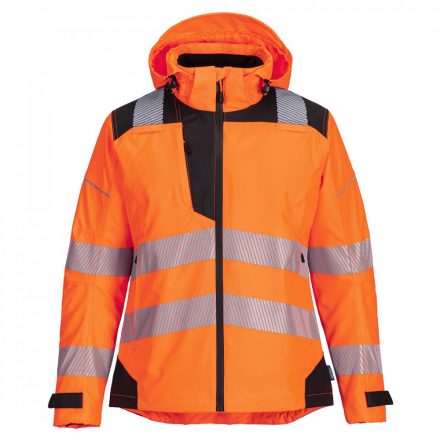 Portwest PW3 Hi-Vis női esőkabát PW389 - narancs/fekete - XL