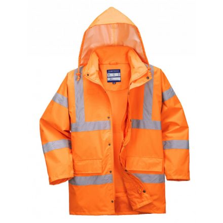 Portwest RT63 - Hi-Vis Breathable Traffic Jacket (Interactive) - L - narancs