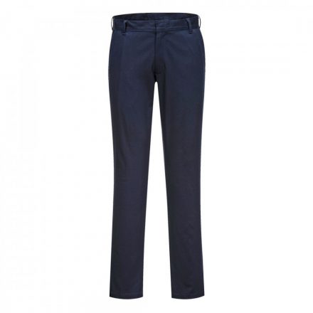 Portwest Women's Slim Fit Chino Pants S235 - sötét tengerészkék - 26 (S)