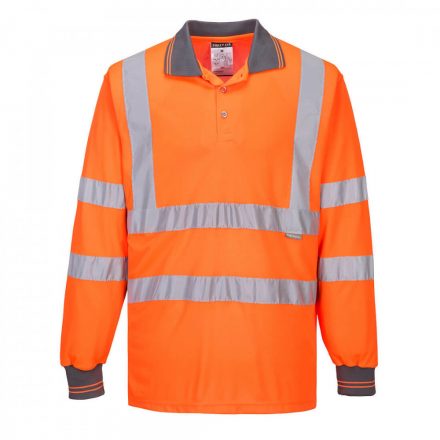 Portwest Hi-Vis hosszú ujjú pólóing S277 - narancs - 5XL