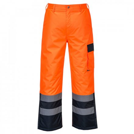 Portwest Hi-Vis Contrast nadrág - bélelt S686 - sárga / tengerészkék - 3XL