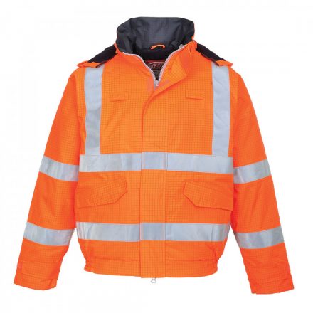 Portwest Antistatic FR Jacket S773 - narancs - 4XL