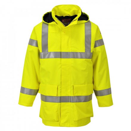 Portwest Bizflame Rain Hi-Vis antisztatikus FR esődzseki S774 - sárga - 4XL