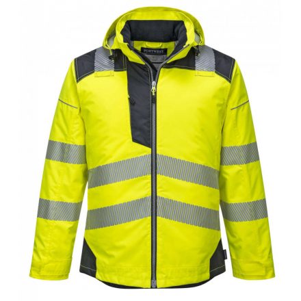 Portwest T400 - Vision Hi-Vis télikabát - L - sárga/fekete