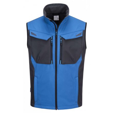 Portwest T751 - WX3 Softshell mellény - L - perzsakék