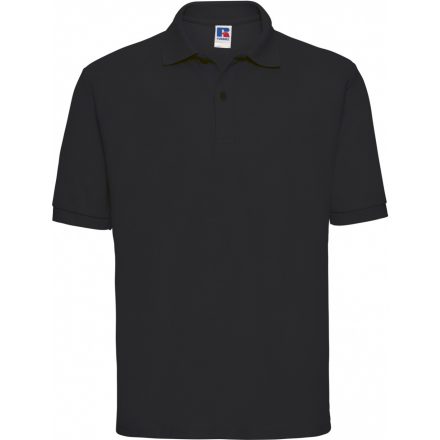 Russell Russell 539M galléros póló RU-539M black 3XL