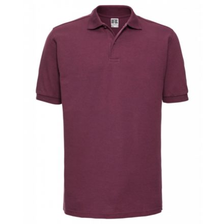 Russell Russell 599M galléros póló RU-599M burgundy 3XL