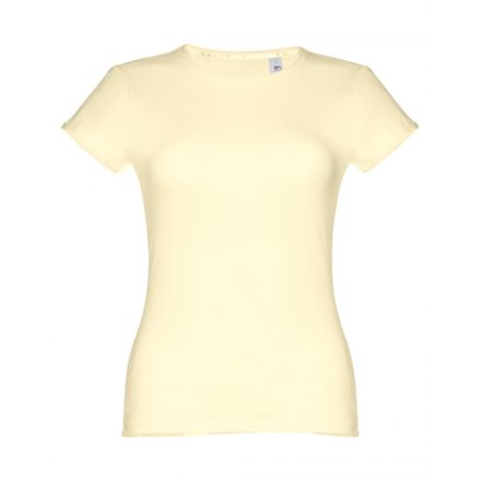 TH Clothes SOFIA kereknyakú női póló TH-SOF pastel yellow 3XL